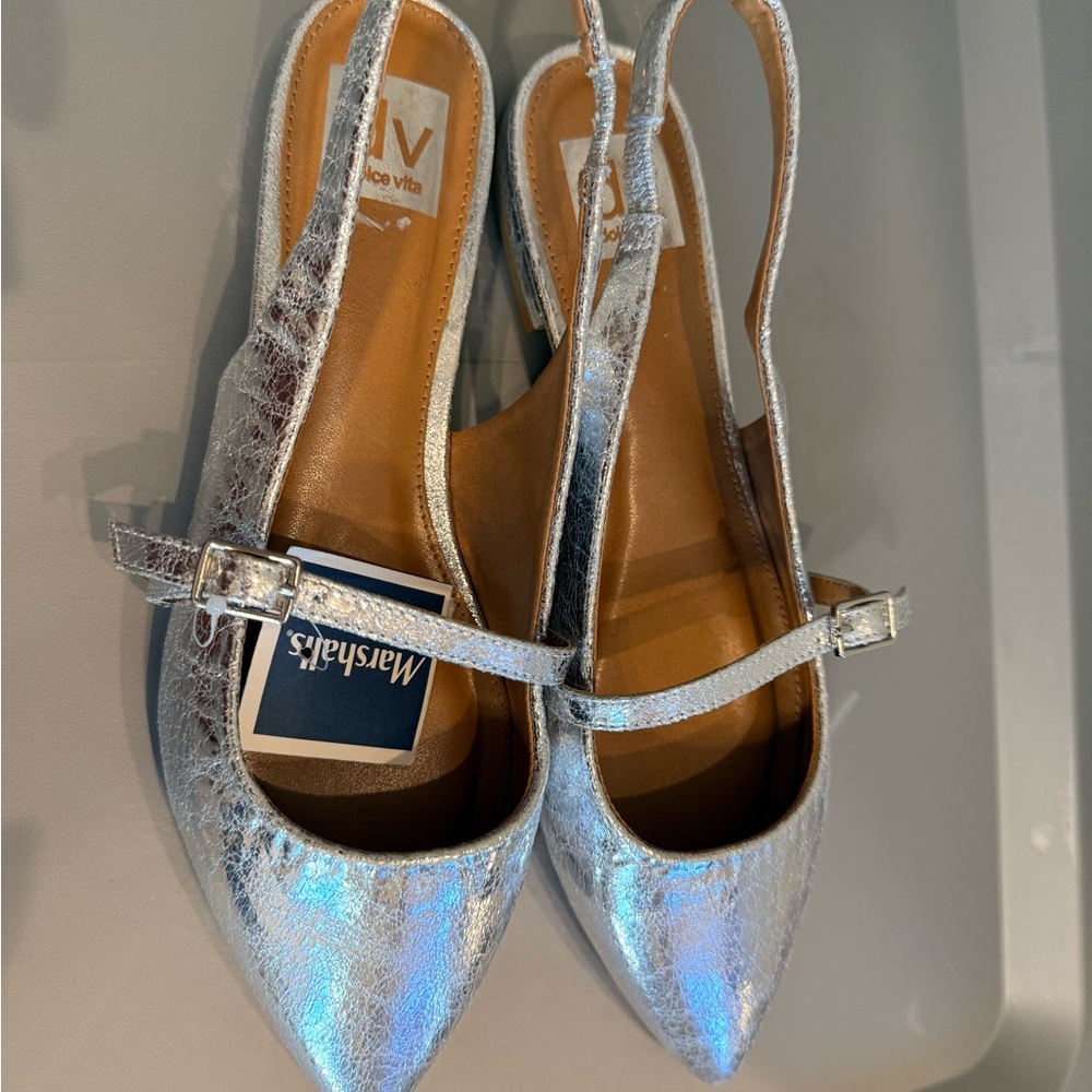 DV by Dolce Vita Silver Flats